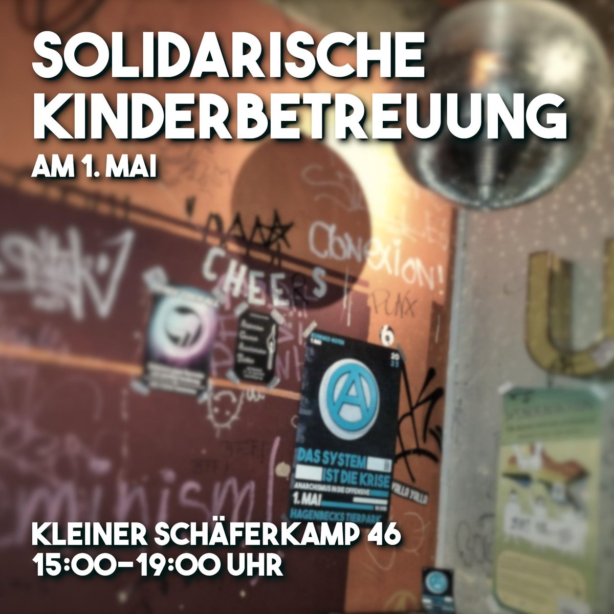 AnarchyInHH's tweet photo. Am #hh0105 können wir endlich erstmals eine solidarische #Kinderbetreuung anbieten. Von 15-19 Uhr sind am #1Mai im Linken Laden Menschen mit pädagogischem Hintergrund, denen ihr eure Kids anvertrauen könnt. Der LiLa ist neben den Infoladen Schwarzmarkt, Kleiner Schäferkamp 46. https://t.co/GWfJowyNLO