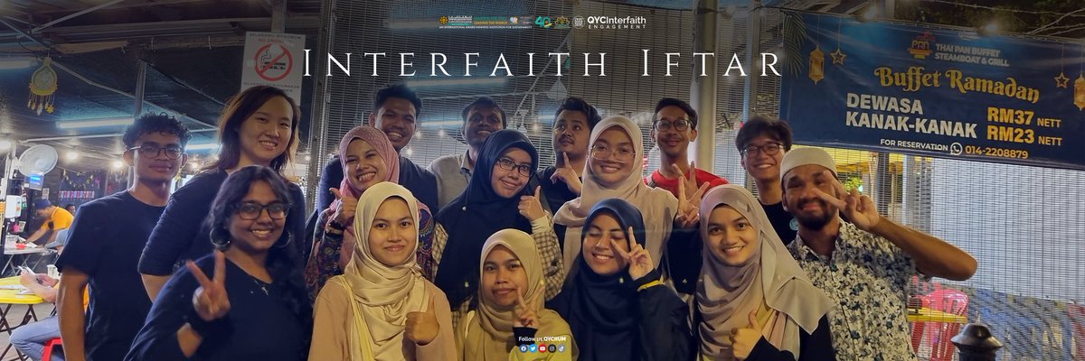 qyciium's tweet photo. Interfaith Iftar https://t.co/DQK4PtGXpF