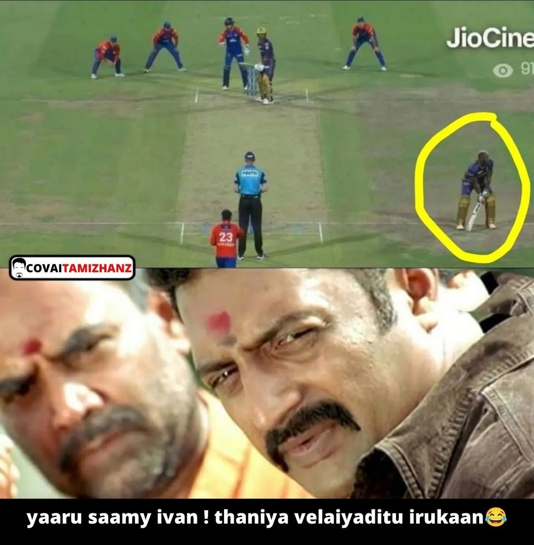 Vasanth_Nandhan's tweet image. Russell mama😂🤣
#IPL2O23 #iplfun
#IPLonJioCinema #KKR #KKRvDC