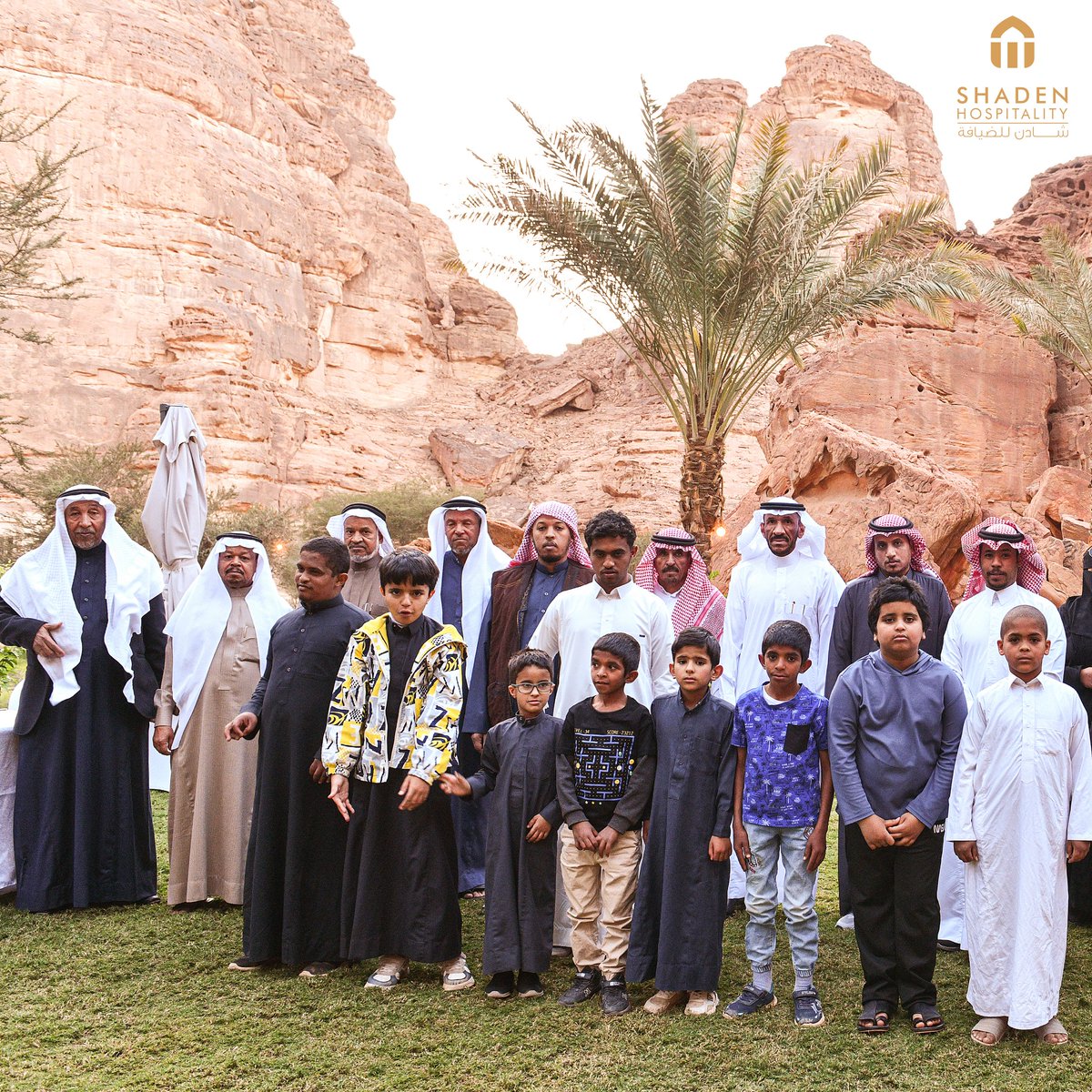 In #Ramadan2023, we were pleased to celebrate with Ola association an Iftar party at #ShadenResortalula

-Eid Mubarak to you all-

#ExperienceAlUla #AlUlaTourism #AlUlaMoments #BanyanTreeAlUla #alula #الهيئة_السعودية_للسياحة #VisitSaudi #وزارة_السياحة