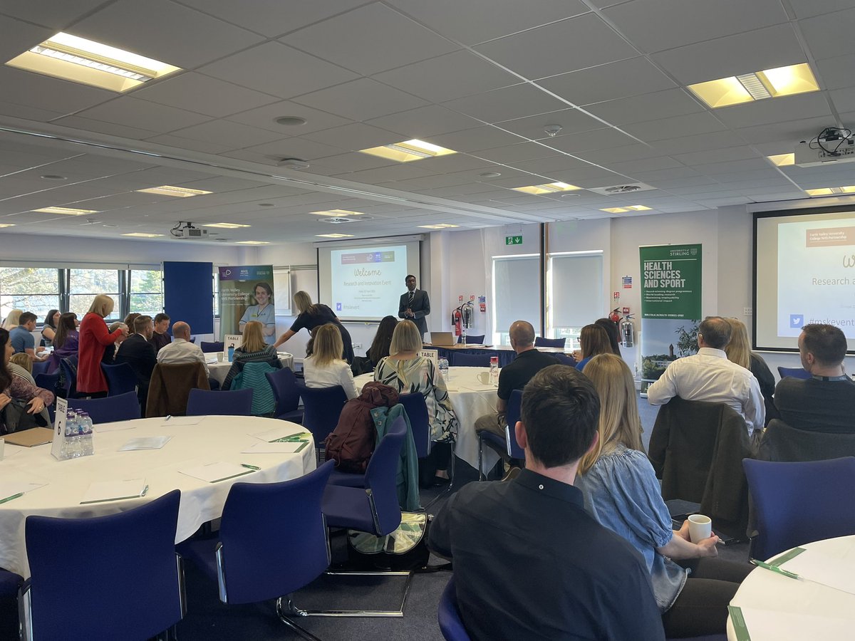 Ready and excited for the #mskevent  today. Terence Savaridas opening the event to the room full of delegates #mskevent #research #innovation #nhs