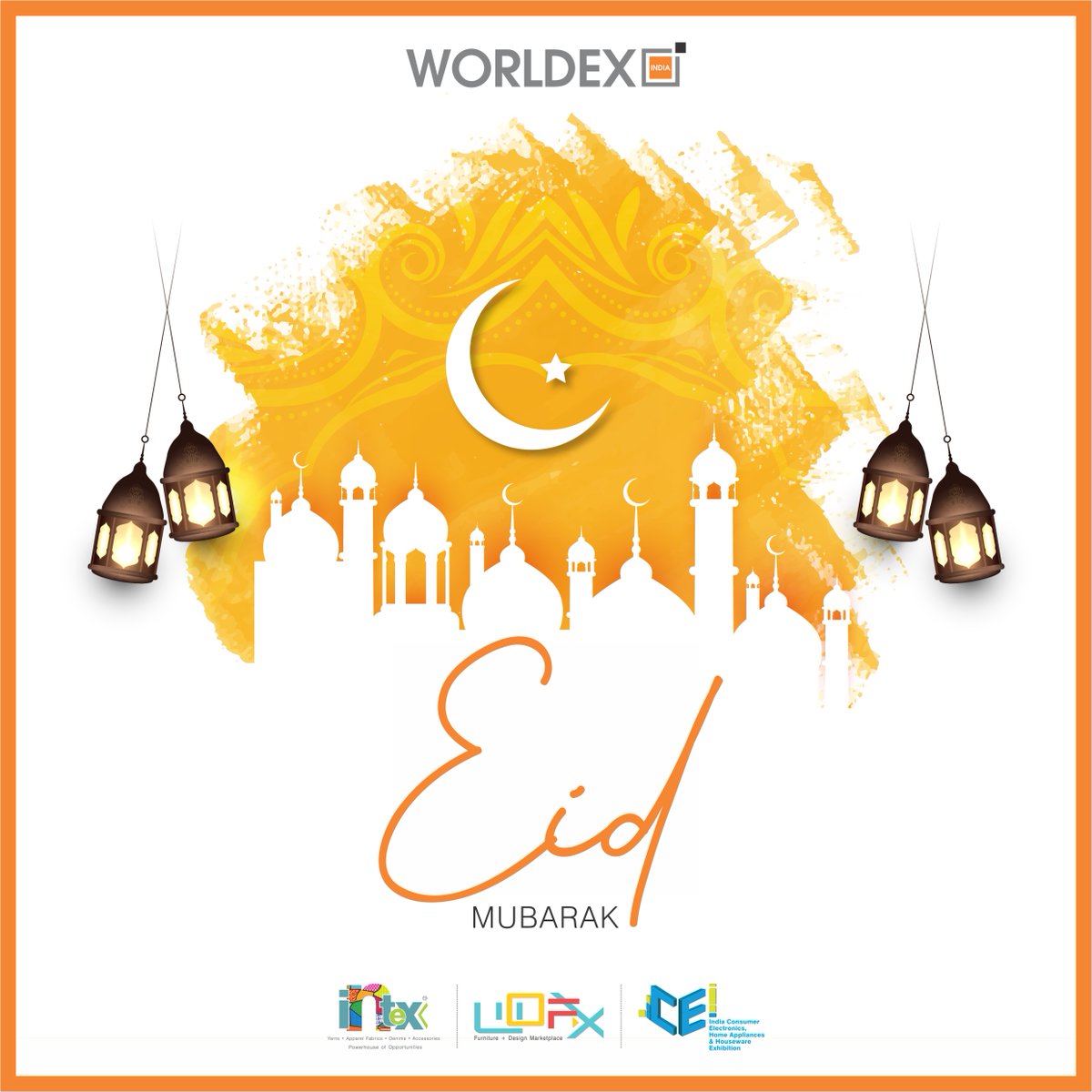 IndiaWorldex's tweet photo. "May the divine blessings of Eid bring happiness, harmony, and prosperity to your life and workplace. Eid Mubarak to you and your family!"
.
.
.
.
.
#eid2023 #worldexindia #exhibition #intexsouthasia #WorldFurnitureExpo #CEI #tradeshows #b2bexhibition @intexfair @WORLDFURNITURE4 https://t.co/KggMXchbkd