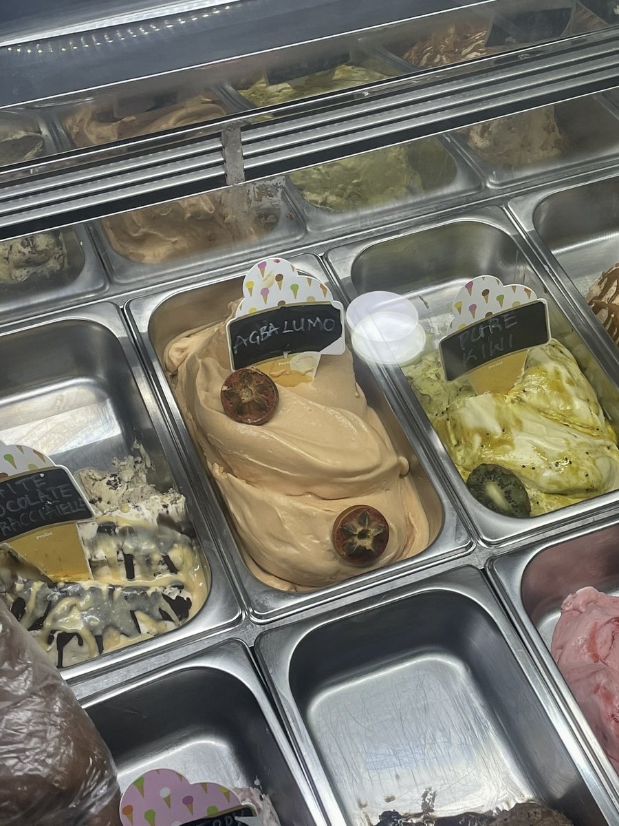TamaraPosibi's tweet photo. My fav ice cream place stocked agbalumo flavor ❤️ https://t.co/fZx0GZ7J5m