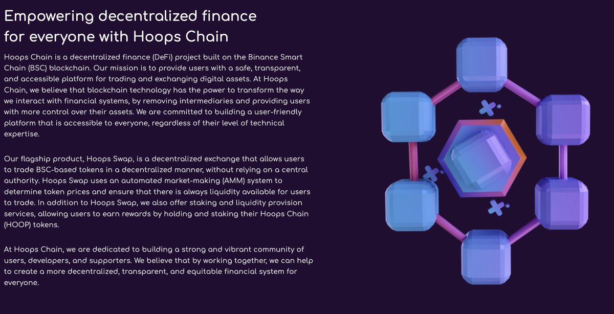 TheCryptoKazi's tweet photo. $HOOPS 🌋

Took a position in this L1 Gem on BSC 🔥

- Layer 1 EVM compatible  
- 100,000 TPS
- Mainnet launch this week 
- #ZK +  technology integration

https://t.co/5pfJ2qSMax https://t.co/DEGMm8PAN7