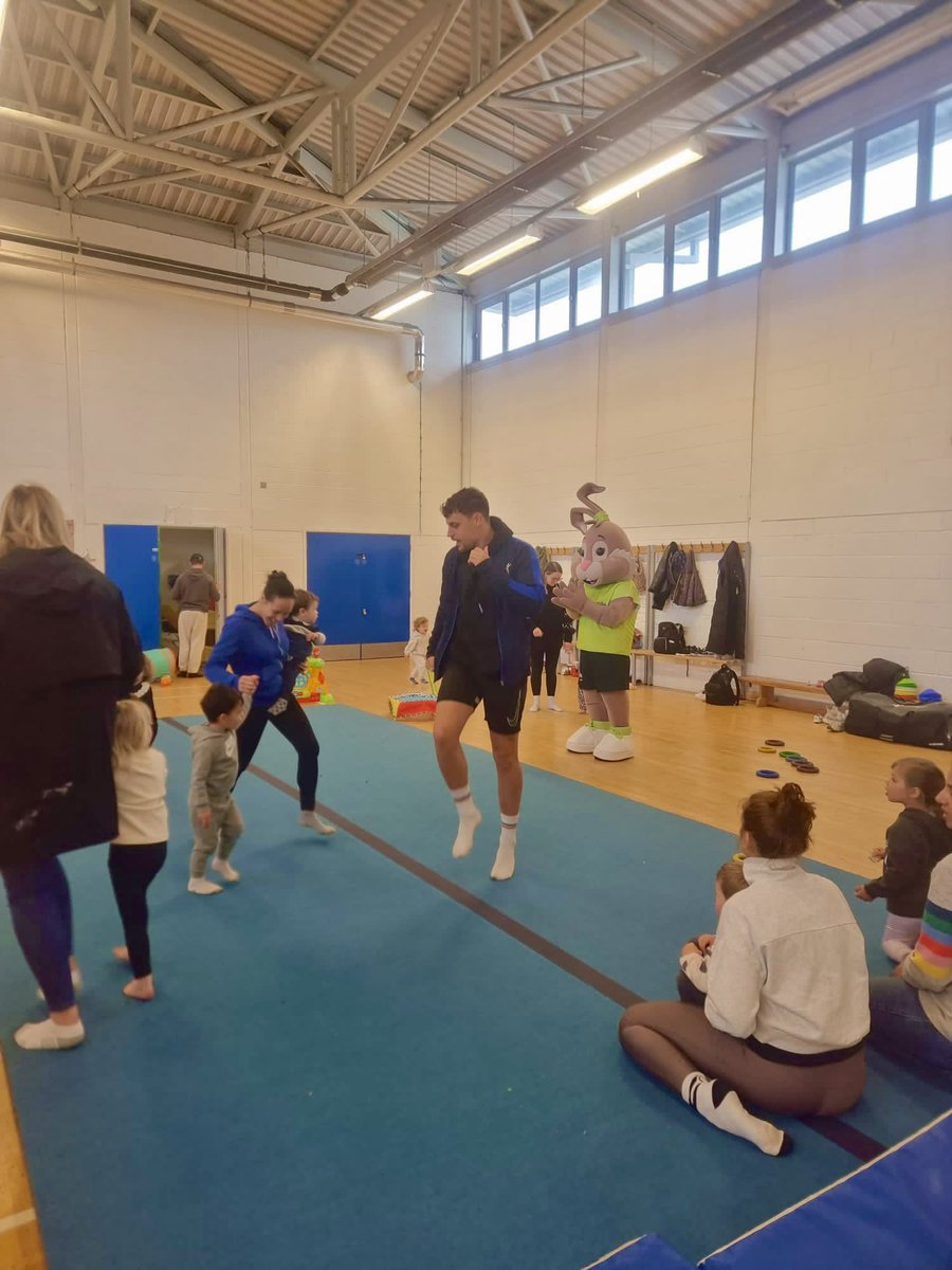 SportXplorers's tweet photo. Sport Xplorers X Tiny Tumblers is back at our @CSCGymProsports 💚 Today @ProsportsMrA lead the class with Skilful Sally🐰@ProsportsSLtd https://t.co/LFopZjrhcV