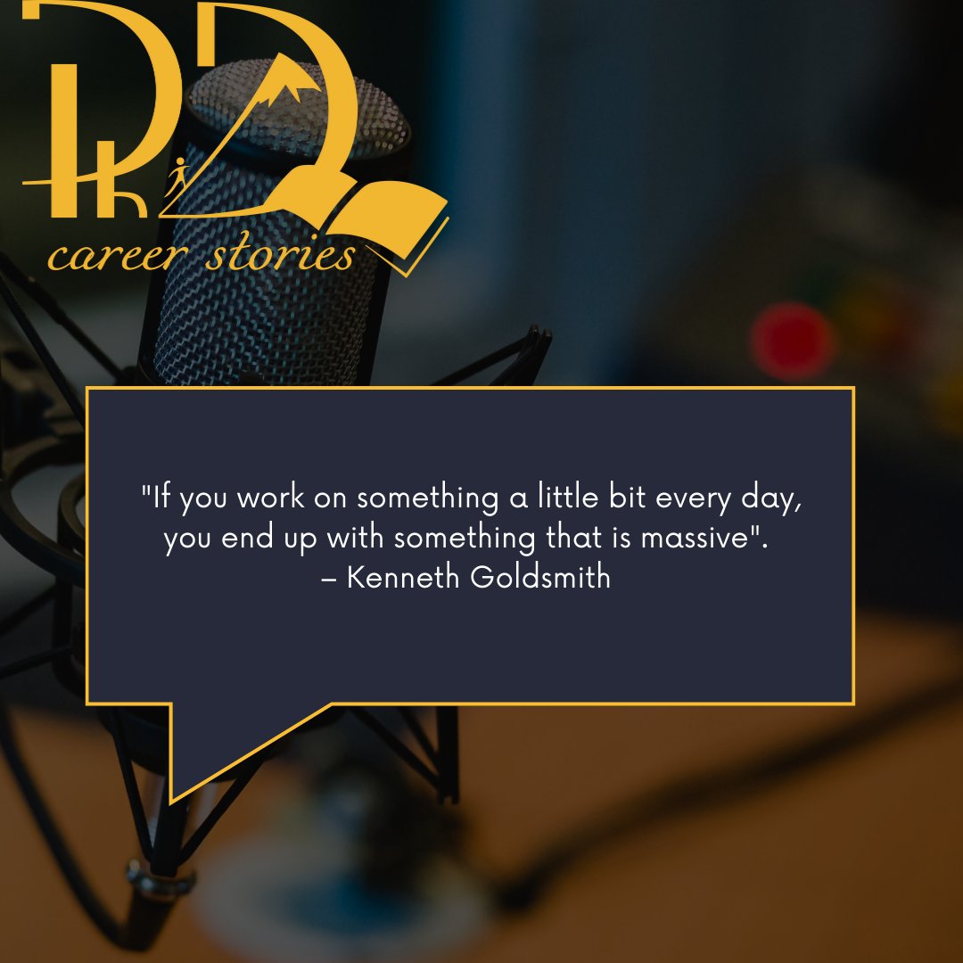 PhDCareerPod's tweet photo. We leave you with some motivation for the weekend. One step at a time, you will get there. Happy weekend to you from us 😃
#phdcs #academicchat #phdchat #AcademicTwitter https://t.co/PFQXIHGOS9