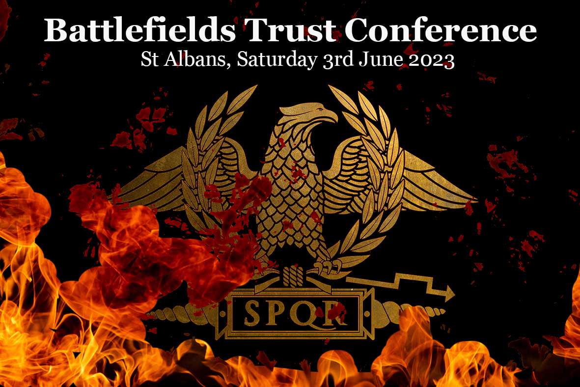 Saturday 3rd June 2023. 
Battlefields Trust Members Conference 2023. 10am for 10:30 start.
Further details, and how to book at: battlefieldstrust.com/event.asp?Even…
Membership Details/Benefits at: battlefieldstrust.com/membership/