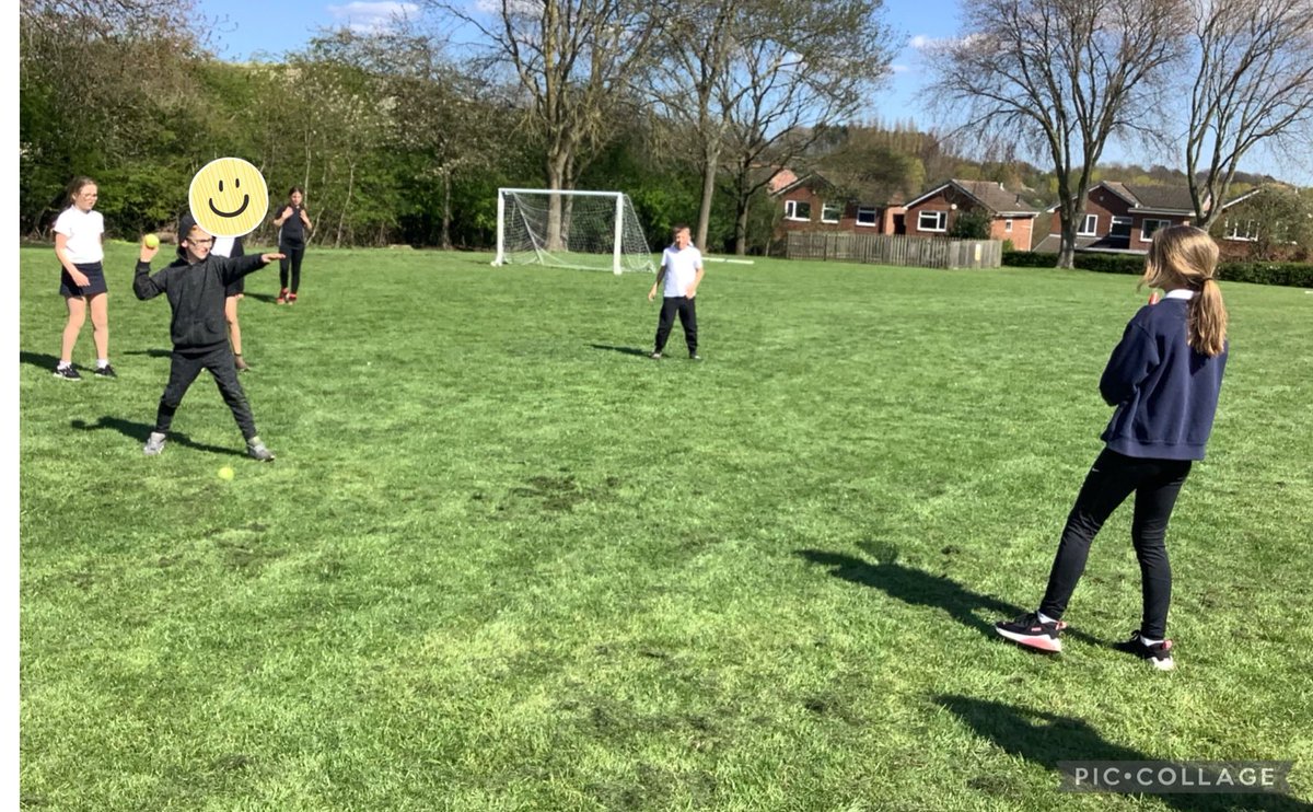 IPMATTowngate's tweet photo. The sun came out to play in our PE lesson! We worked on our batting and bowling techniques through different games and certainly perfected this by the end of the lesson๐ #PETPA #Year5TPA https://t.co/VhpyhCk78h