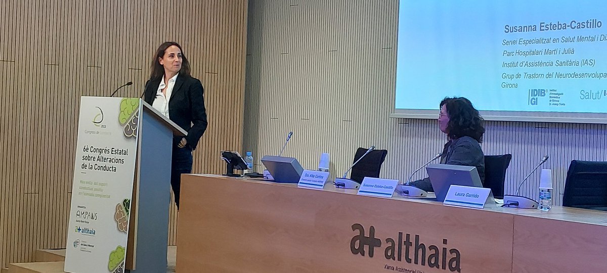 cconducta's tweet photo. ➡️ Sigue el @cconducta con Susana Esteba-Castillo que presenta el programa P-LEVISS, para la prevención de conductas desafiantes en personas con TDI/EA que incluye el aprendizaje, el ACP, el análisis multimodal y el perfil cognitivo en su aplicación.
#cconducta #salutmental https://t.co/zDK8SX4KkM