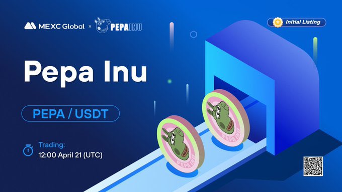 This is MASSIVE that <a href="/pepa_inu/">pepainu</a> will get listed on @MEXC_Global! 

They have delivered a lot in the past and that was to be expected. Anyways, these news are sooo bullish. 🔥

+ 200$ GIVEAWAY IS LIVE ON THEIR PAGE NOW. 💸

- They are still delivering. Don't fade. 

#pepainu