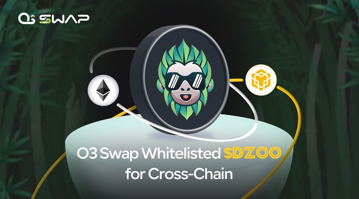 OMOSwapX's tweet photo. 🦖We've listed $DZOO of @Degen_Zoo, a charity NFT game mimicking real-life destruction of wildlife, with profits donated to endangered animal charities.

🙇‍♂️If you love games and animals, swap $DZOO at https://t.co/gpxCSBfh9L on #Ethereum and #BNB Chain and start burning🔥! https://t.co/PGUNEMugUT