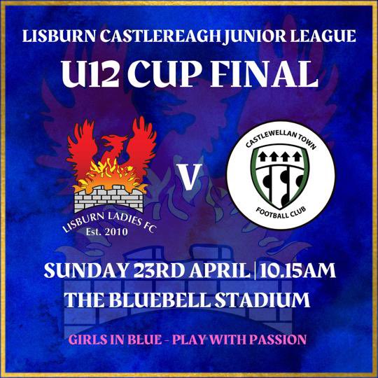 LisburnLadiesFc's tweet photo. ⚽️ U12s CUP FINAL ⚽️
Good Luck in the Final Girls & Coaches from the whole club is behind you all 💙⚽️💙
#girlsonlyfootballclub
#PlayerDevelopmentIsKey
#familyclub
#niflclub
GIRLS IN BLUE - PLAY WITH PASSION https://t.co/cihffBHTPq