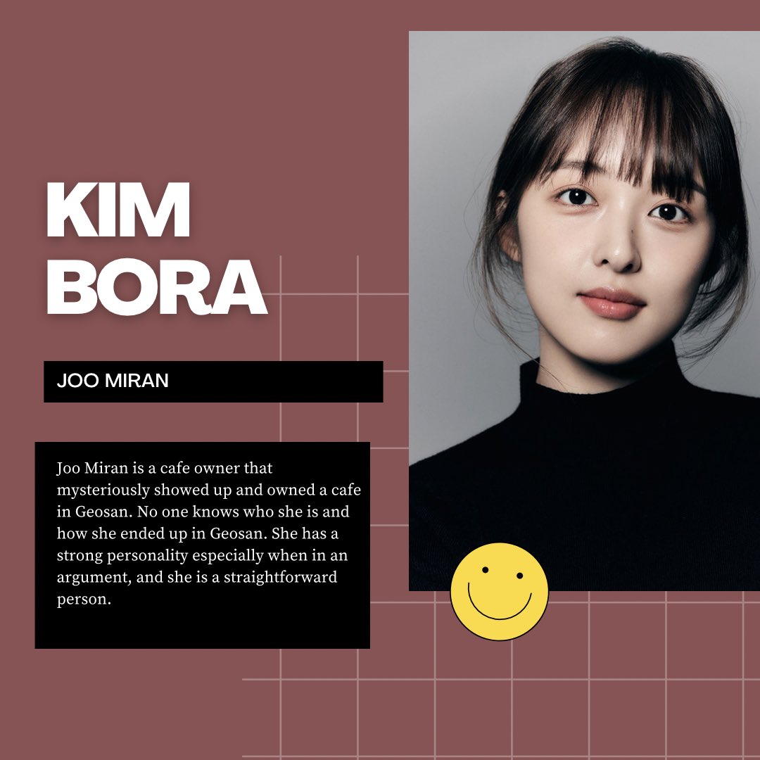dailyjumyoung's tweet photo. Min Hyunwook, Joo Miran, Kwak Jinsoo and Cho Seokhee character descriptions🤩 

#윤종석 #김보라 #이재준 #이주승 #모래에도꽃이핀다 https://t.co/Bg56MhpIjQ