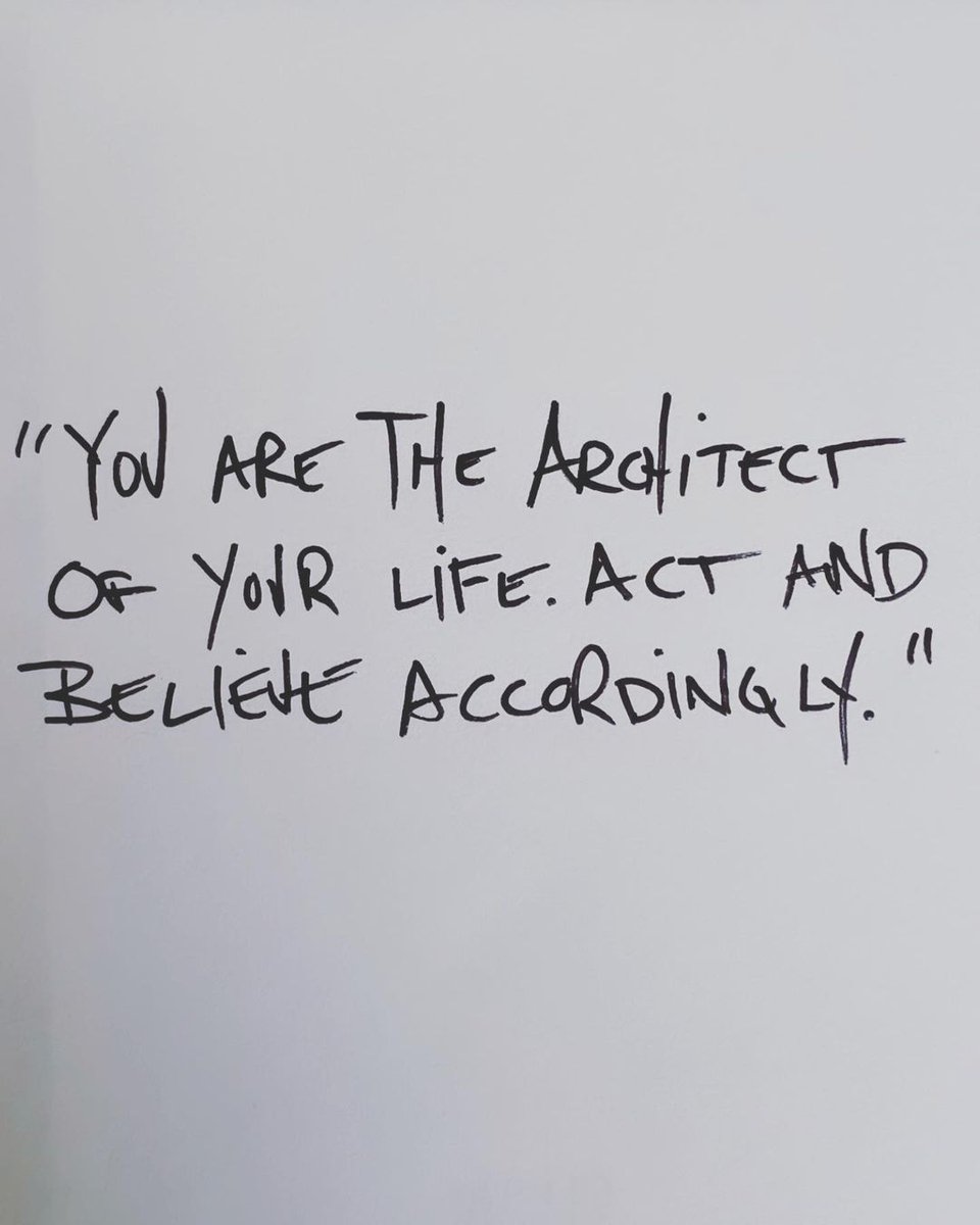 Today’s #MorningMotto from The Daily Valet: Build your reality. (via @lukeditella)