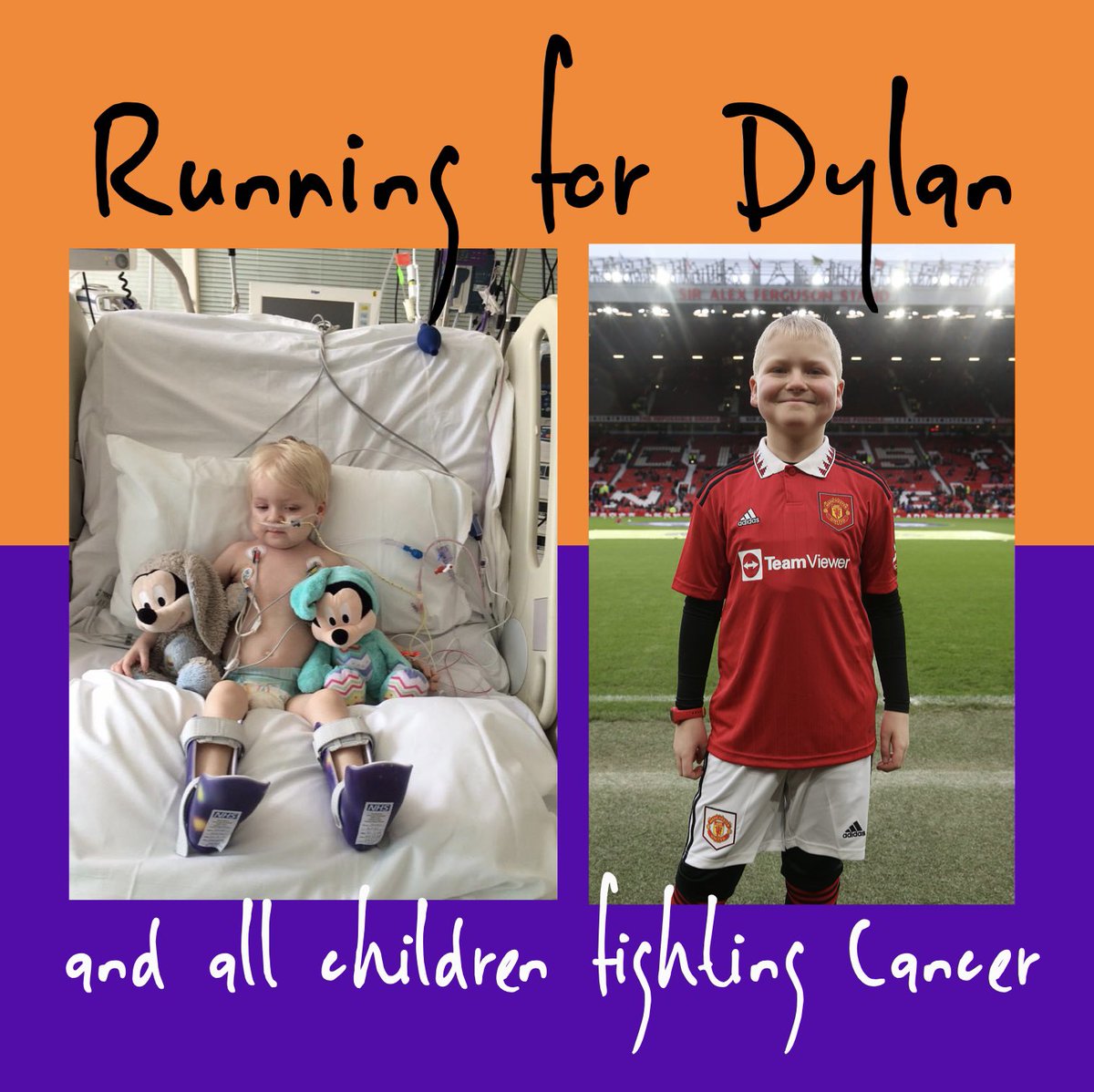 mike_askin's tweet photo. Last 5k done for my work run club before @LondonMarathon this Sunday running to raise money for @CwC_UK They supported us through Dylan’s 3 battles with a rare form of cancer since he was 2 years old! He turns 10 on Wednesday! https://t.co/IAYyHVsziB