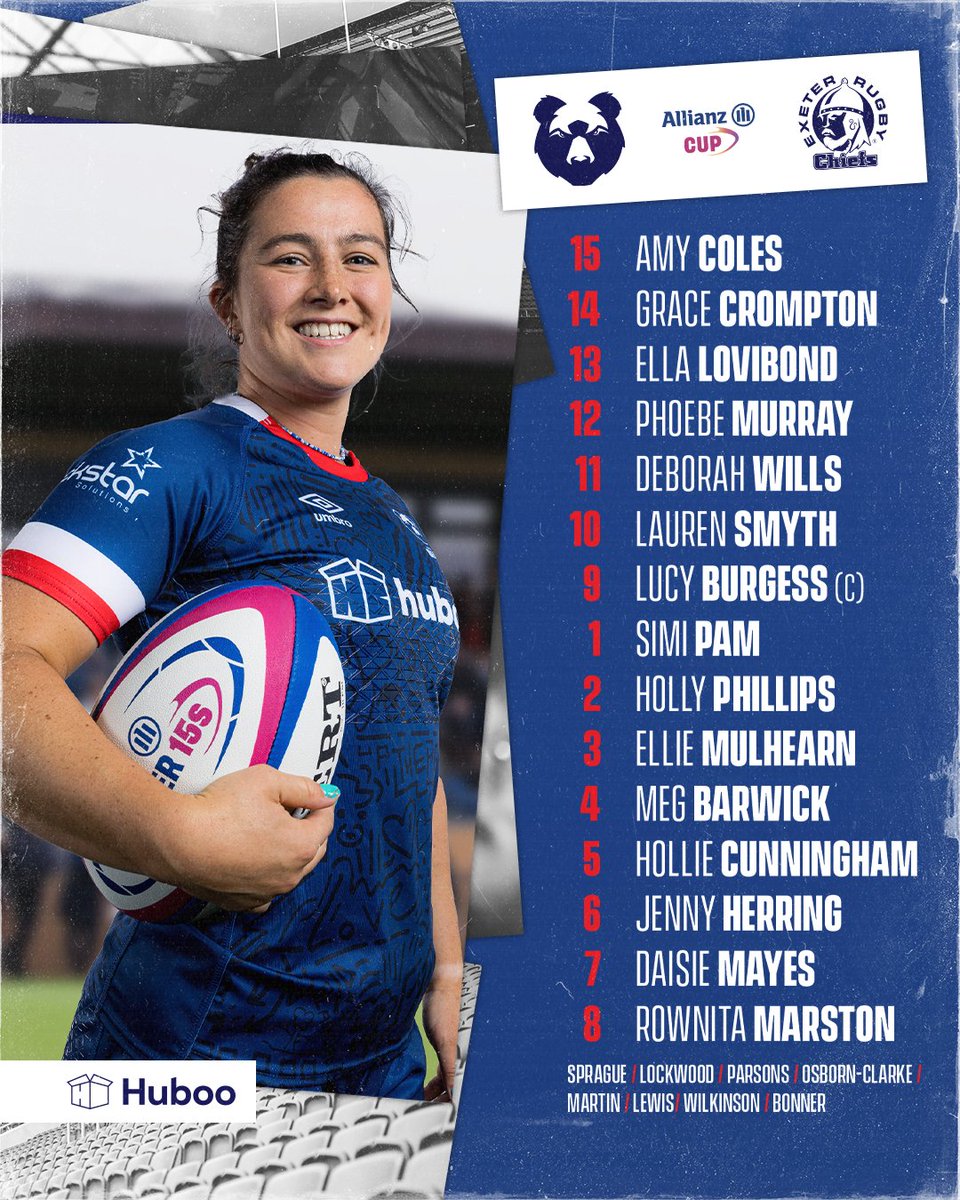 BristolBearsW's tweet photo. 🆙 𝗧𝗛𝗘 𝗕𝗘𝗔𝗥𝗦! 🐻

#BRIvEXE | #BristolBears | @huboofulfilment https://t.co/SKvb4EspjW