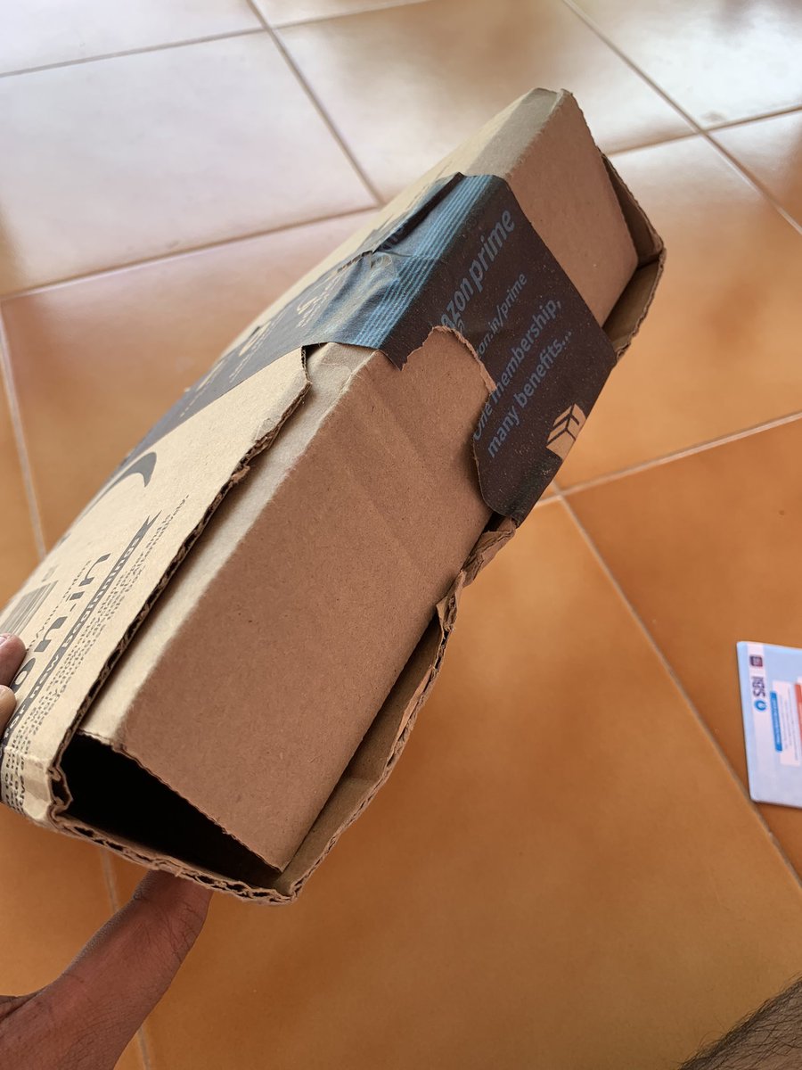 vbharath93tr's tweet photo. Just see the condition of the consignment that I have received today from @amazonIN !! It’s pathetic. The delivery guy said that this is how the shipment came!!! What justification you are going to give for this? https://t.co/n2E1CnKLM5