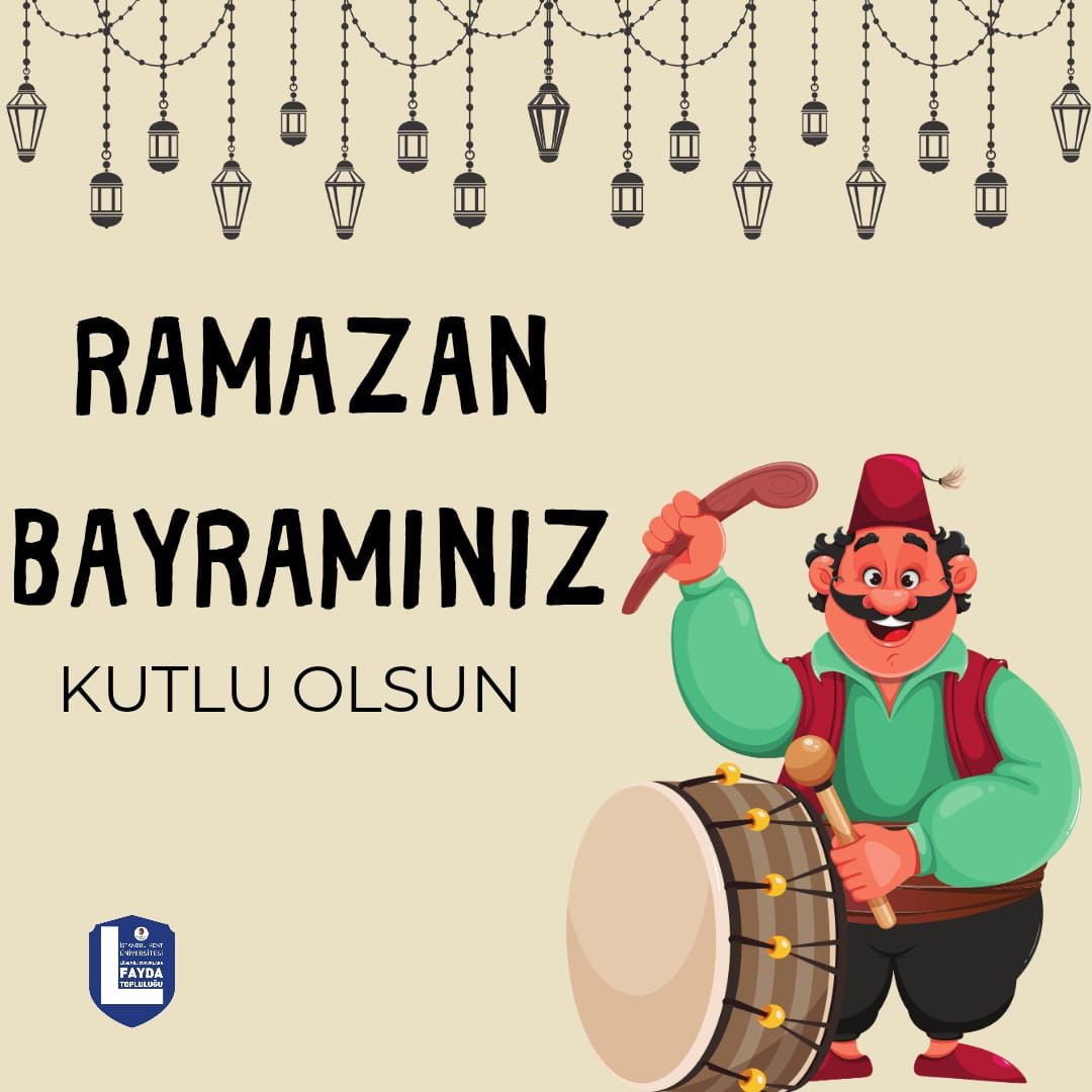 Ülkemizin birlik ve beraberliğinin arttığı; sağlıklı, mutlu ve huzur dolu nice bayramlar yaşamak dileğiyle…
Tüm İslam aleminin Ramazan Bayramı mübarek olsun.🕌