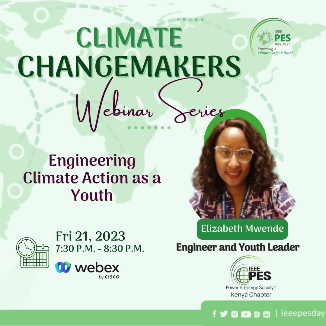 🔥🔥Today, we're thrilled to welcome a brilliant young agricultural engineer to share insights on how we can engineer climate action as youth. 
🧵
Register: events.vtools.ieee

#JoinTheMovement #ClimateActionNow #YouthForChange