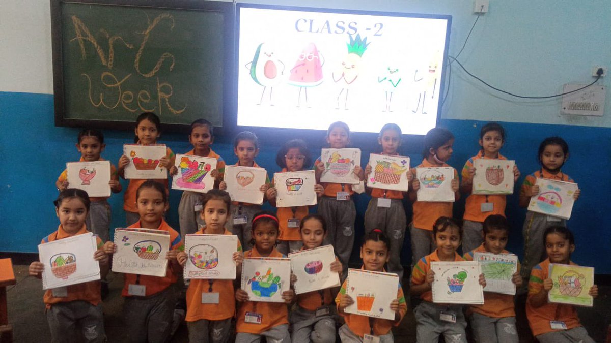 MamtaModernSSS's tweet photo. #creativehands
#funwithcolours
#healthiswealth
#artlovers🥳
#artinprogress🤩
#talentedmamtamodernites
#artfinder
#artweekday4
"Art is the way of recognising oneself "
Young and talented Mamta Modernites of class 2 participated in Art Week activity by making healthy food basket. https://t.co/BwtiwaxgSN