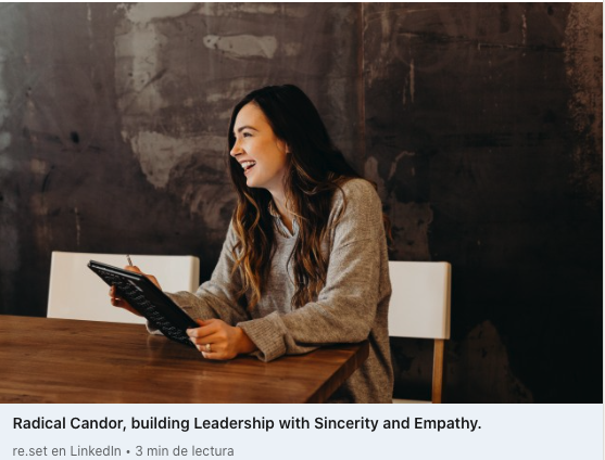The Radical Candor concept rescues the importance of sincerity and honesty when giving #feedback, but without forgetting empathy and care.
Know more about #RadicalCandor in the new leadership models and its role in #BusinessAgility!

linkedin.com/feed/update/ur…