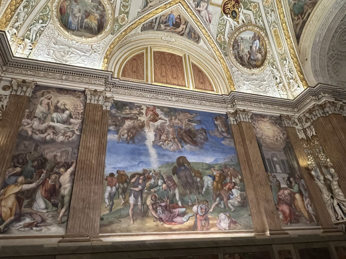 Meravigliosa visita notturna 
#VaticanMuseums #PaulineChapel #MuseiVaticani #CappellaPaolina