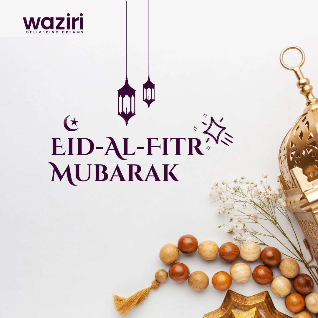 Eid Mubarak! Wishing you and your loved ones a blessed and joyous Eid Al-Fitr. Make your Eid celebration more special with our ongoing Eid Sales!  Shop now and grab your favourites before they're gone! Eid Mubarak from Waziri E-commerce LTD.

#eidsales #waziri #eiddiscount