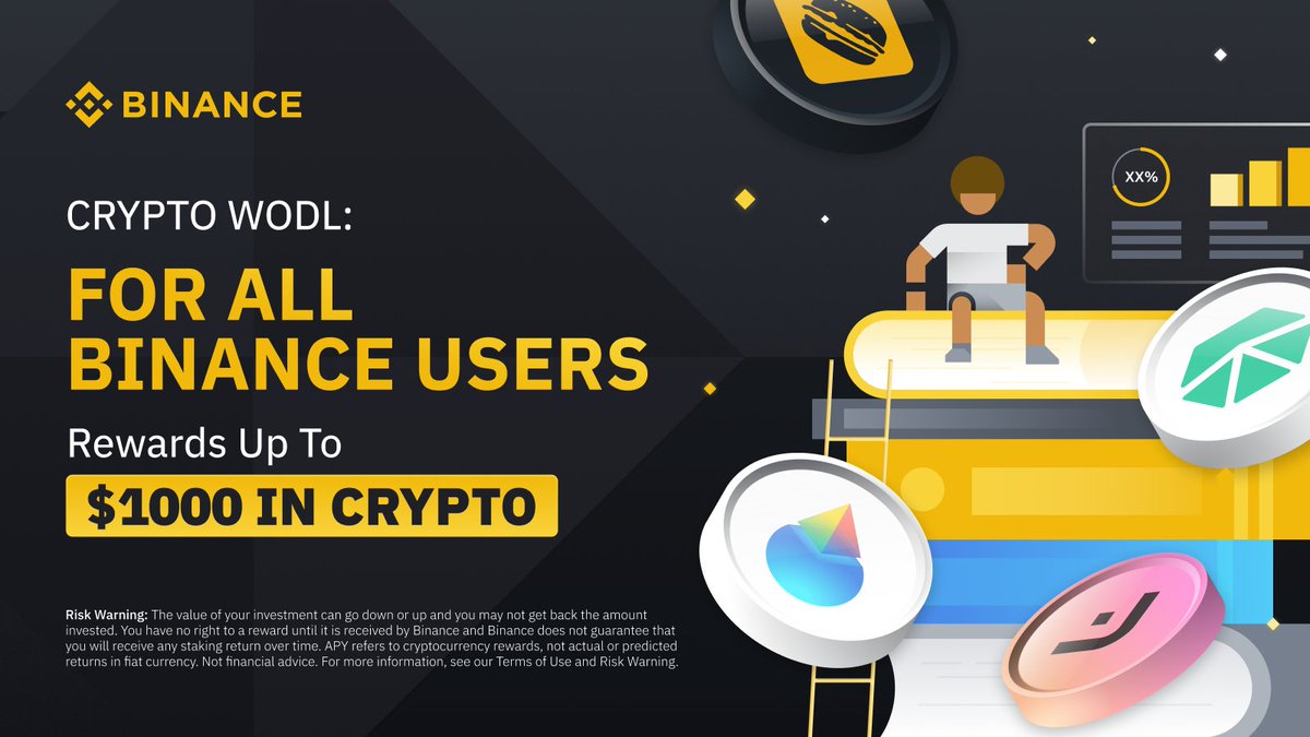 Binance Africa (@binanceafrica) on Twitter photo ⏰Let's test your knowledge on #Binance Earn Crypto WODL.
Stand a chance to share 1000 #USDT token vouchers 👉 100 winners.
🔸Retweet & Follow <a href="/BinanceAfrica/">Binance Africa</a>
🔸Tag 5 friends to join the fun with #LearnBinanceEarn
🔸Participate in Quiz ➡️ forms.gle/CHvUrrDyHnnwv2… ⏰Let's test your knowledge on #Binance Earn Crypto WODL.
Stand a chance to share 1000 #USDT token vouchers 👉 100 winners.
🔸Retweet & Follow <a href="/BinanceAfrica/">Binance Africa</a>
🔸Tag 5 friends to join the fun with #LearnBinanceEarn
🔸Participate in Quiz ➡️ forms.gle/CHvUrrDyHnnwv2…