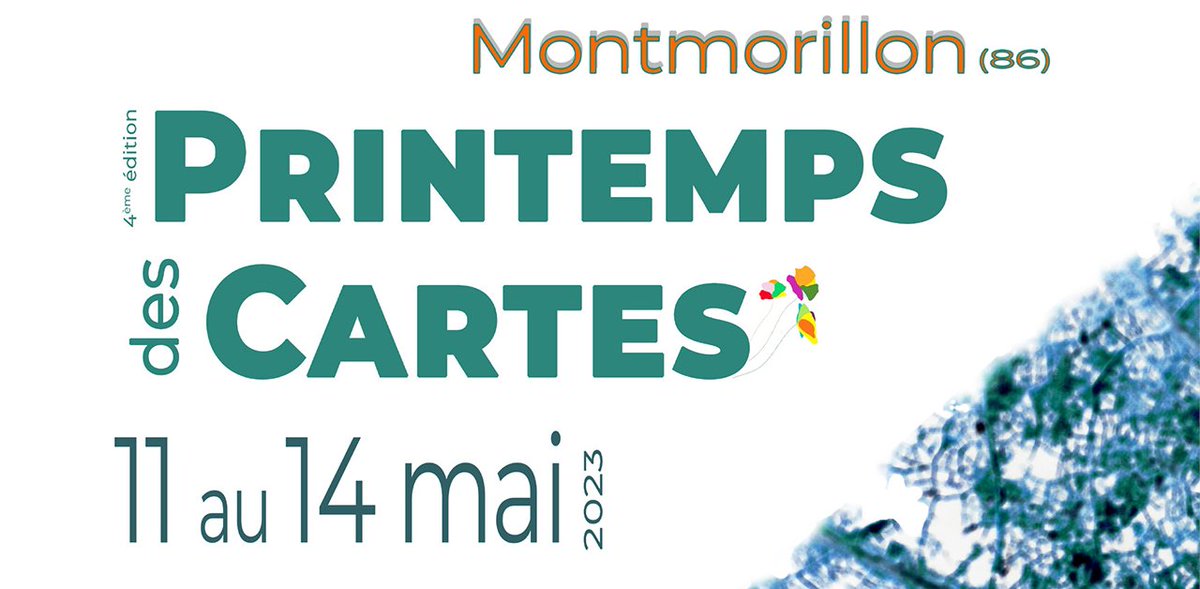 UnivPoitiers's tweet image. [FESTIVAL]

🗺️Le @Printemps_carte est de retour à #Montmorillon du 11 au 14 mai !

🧐Curieux de tous âges, habitants, citoyens, aventuriers, ce festival de #cartographie est ouvert à tout le monde !

👉Conférences, ateliers, jeux, découvrez le programme : printempsdescartes.fr/c/programme-20…