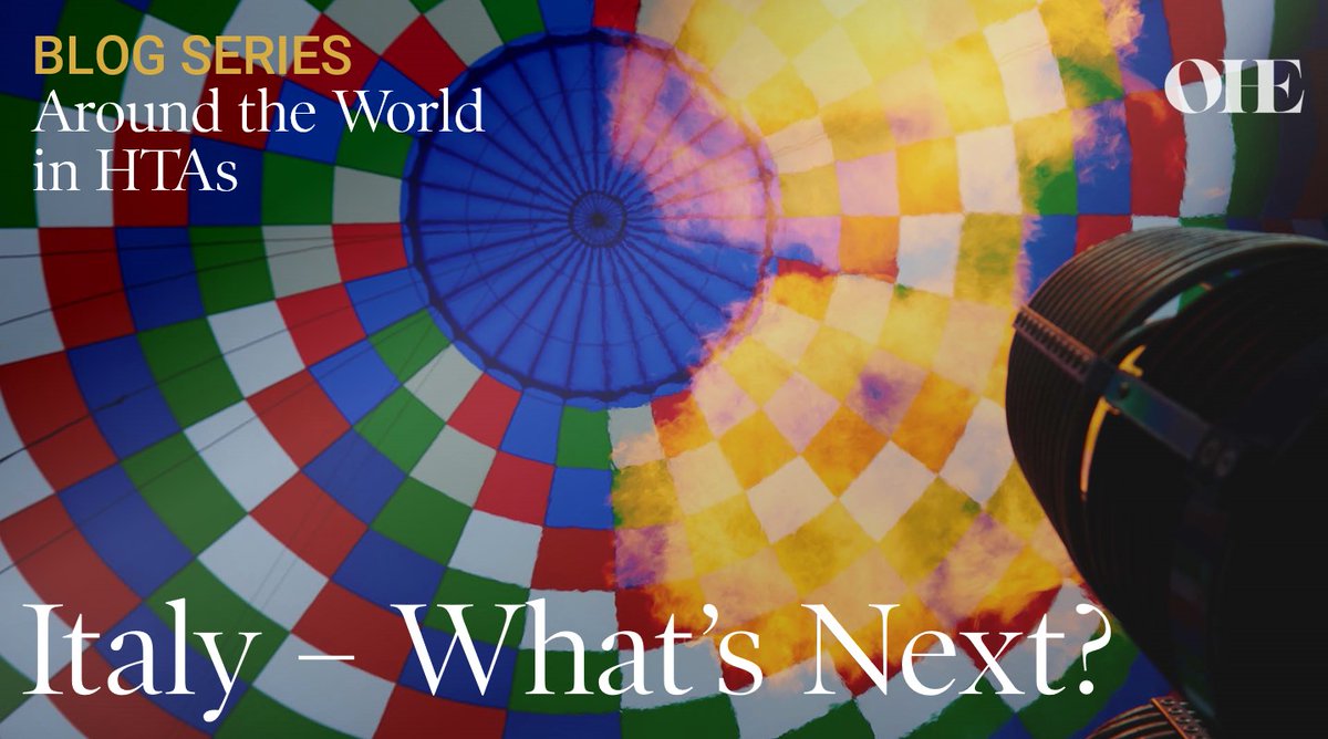 Next stop in our Insights series 🌍Around the World in HTAs 🌎 is Italy.

In this edition, #ClaudioJommi <a href="/sdabocconi/">SDA Bocconi</a> and <a href="/martinagarau09/">martina garau</a> <a href="/OHENews/">Office of Health Economics</a> identify two important changes coming this year in Italy.

Find out more: hubs.la/Q01MkLxC0