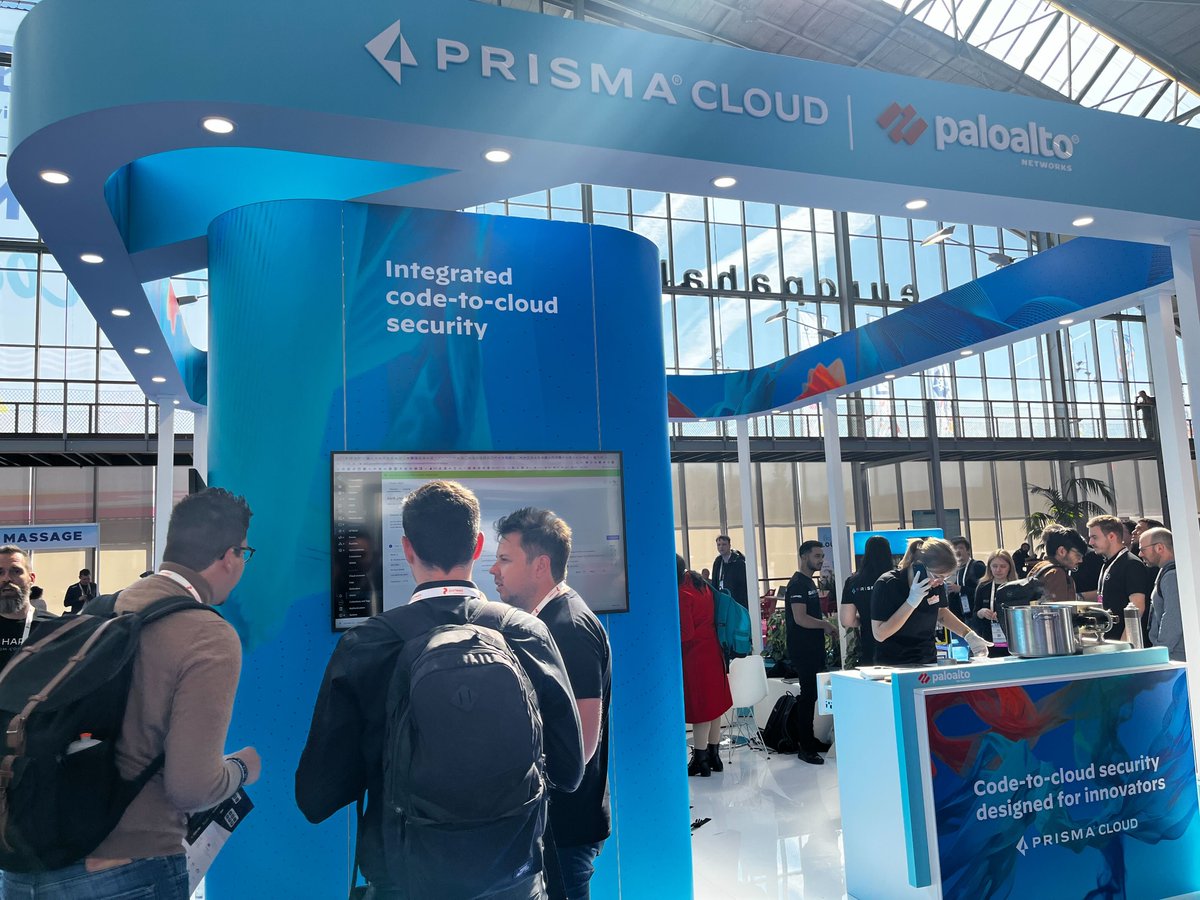 JuanMataix's tweet image. We secure #applications from #codetocloud by providing actionable insights before runtime. Stop by booth P8 today to see these insights from #PrismaCloud at #KubeCon EU!