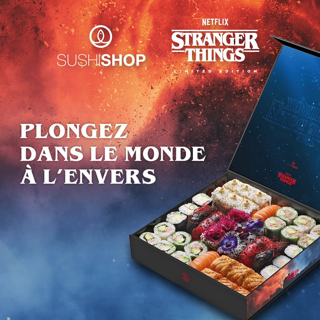 ❗ THE UPSIDE DOWN SUSHI BOX ❗
Plongez dans le monde à l'envers en découvrant les créations de nos chefs dans la nouvelle box The Upside Down en édition limitée...Attention, vous en serez tout retournés ! ✨#SushiShop

bit.ly/3yERBsF