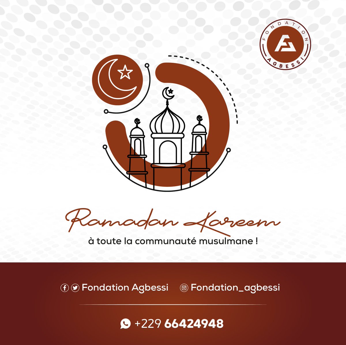 Nous souhaitons #Kareem Ramadan à toute la communauté musulmane du Bénin et du monde. Bonne célébration dans les #familles.
#eidElFitr
#FAgbessi #EduCulture