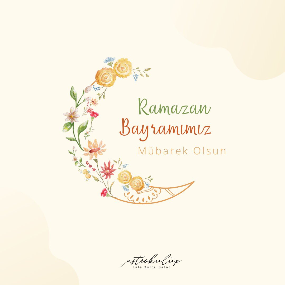 Keyif ve kahkahalar süslesin bayramımızı 🙏🏻 sohbetimiz hep şeker tadında olsun. 
Sevgiler 🤍