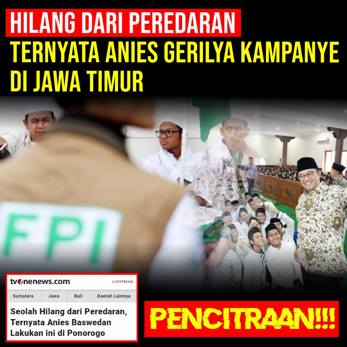 Hilang dari Peredaran, Ternyata Anies Geriliya Kempanye di Jawa Timur
Sholat Ied
Rendang
Happy Eid Mubarak
Selamat Hari Raya Idul Fitri
Centang