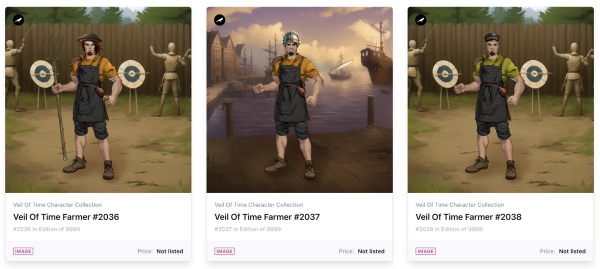 SingularRMRK's tweet photo. Congratulations to our last week's verified #NFT collections from our fantastic #RMRK #Singularapp Artists! ✨
Veil Of Time Character Collection
https://t.co/6UBg8Zqhhp?
@LlcQuorum https://t.co/sozfKlQE7h