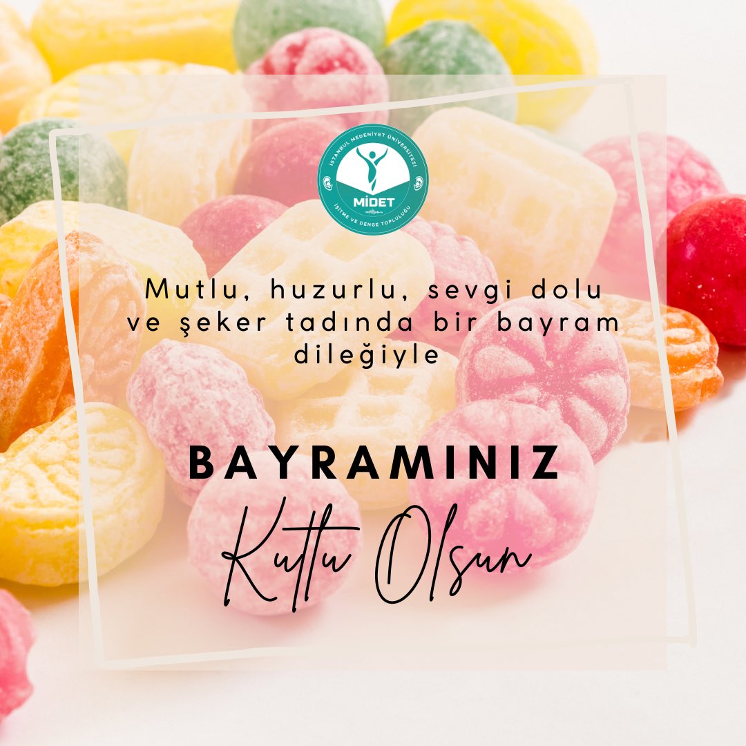 İyi bayramlar dileriz 🍬😊💗💗