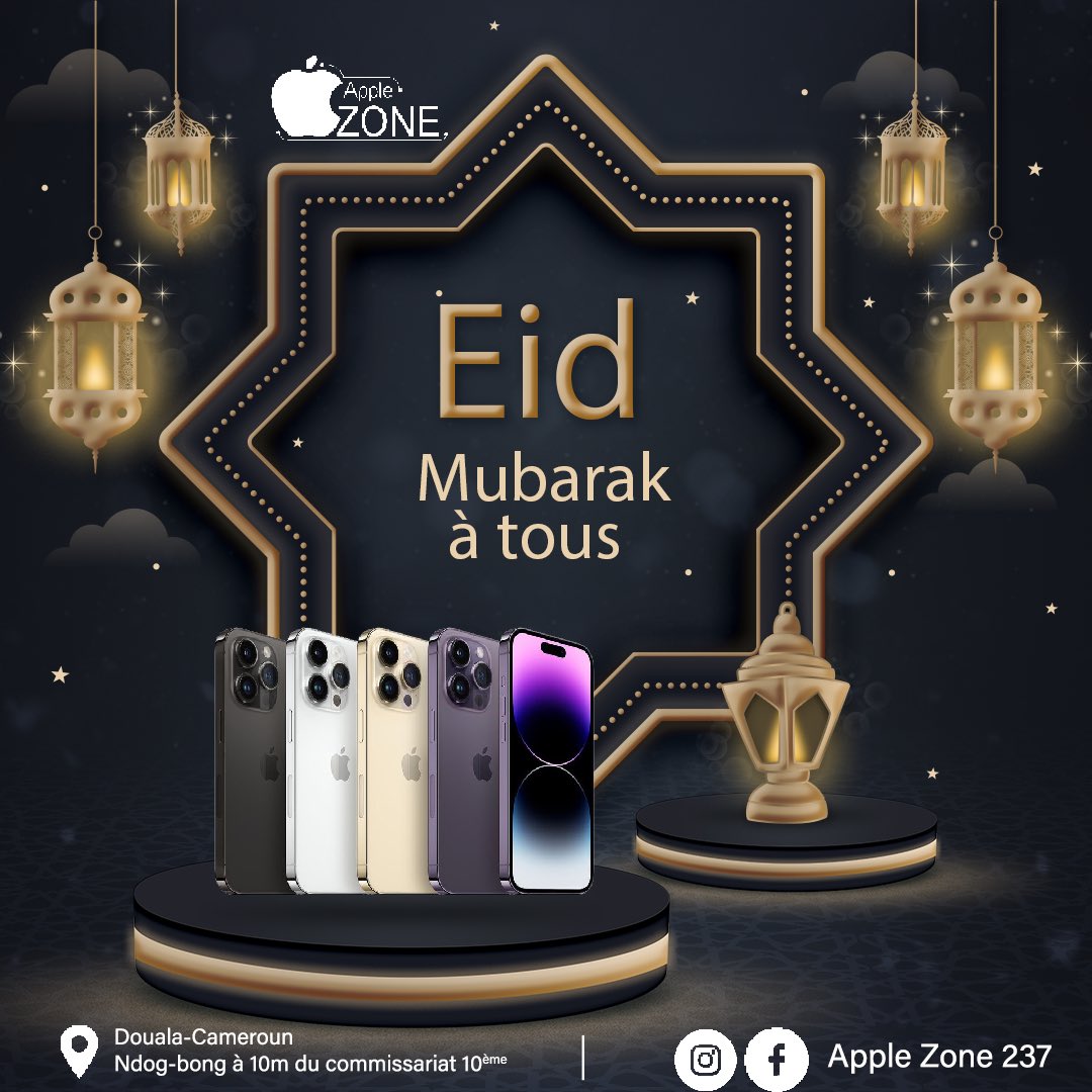 applezone237's tweet photo. Bonne fête à tous nos musulmans https://t.co/M1ZnPnSr1i