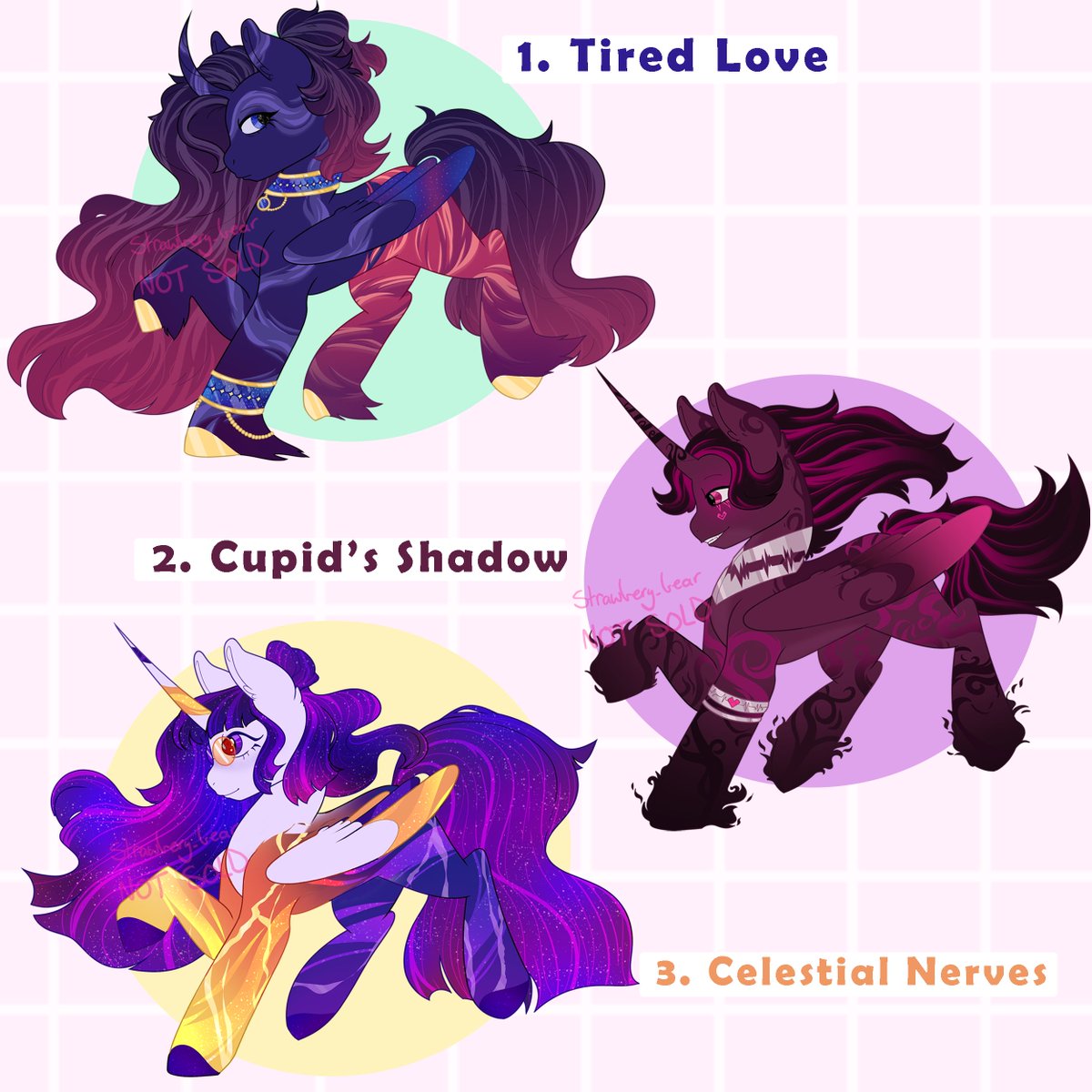 🌈pony OTA adopts !! 🌈
looking mainly for USD but mixed offers with art/characters are welcome :] 
(base by me!)
#mlp #mlpart #mlpfim #mylittlepony
