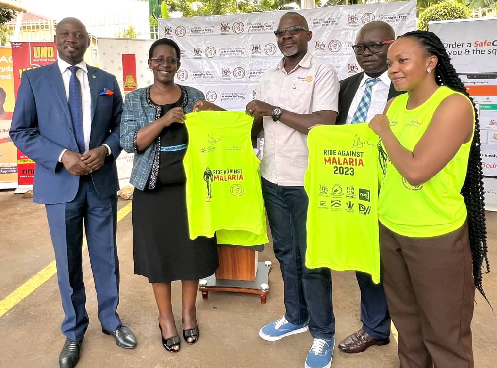 DGKenMugisha's tweet photo. Thursday, 20th April 2023 at launch of Malaria day celebrations with PS @MinofHealthUG Dr. Diana Atwine, Dr.  Jimmy Opigo of the Malaria Control Programme and partners @JumiaUganda, @UgandaBreweries, @Uga.ndaBaati, @SafeBoda, Speak Up Africa, @RcKisaasiKyanja  and others https://t.co/cW7dwut0Sc