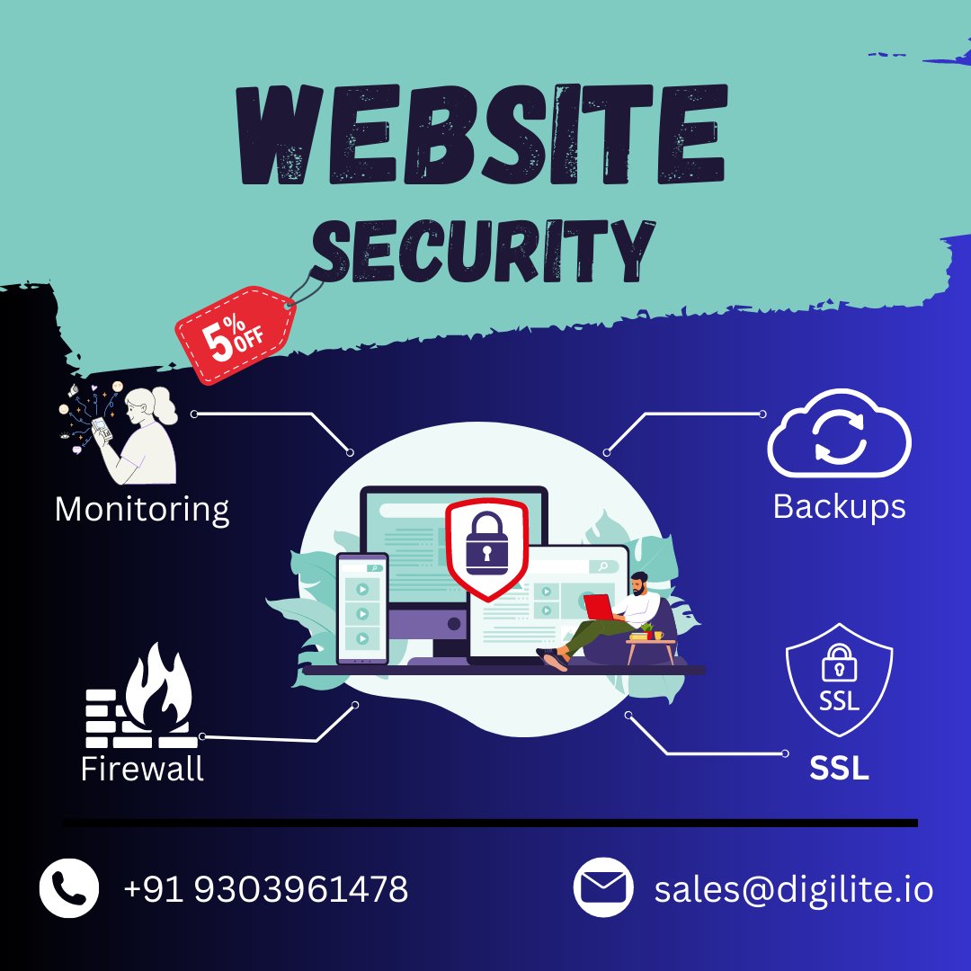 digiliteindia's tweet photo. Protect Your Website with Our Comprehensive Website Security Services.

Contact us : +919303961478    or   sales@digilite.io

.

.

.

#security #websitesecurity #websitedesign #secure #digilite #digiliteinformatics #digiliteindia #digiliteindore https://t.co/3WXBAIKUei