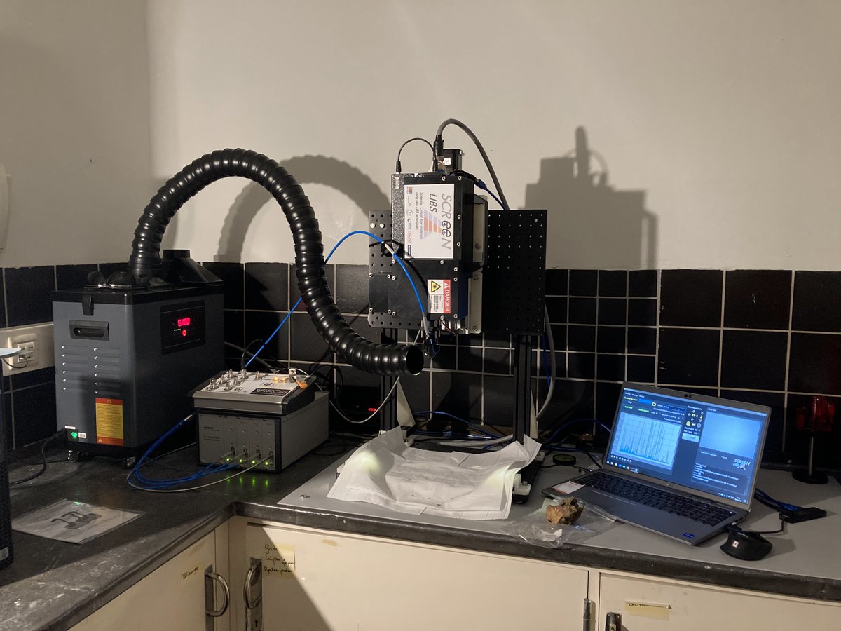 GSBelgium's tweet photo. #GSBprojects @LibsScreen (BELSPO-funded) is using Laser-Induced Breakdown Spectroscopy (LIBS) to screen critical elements as germanium and gallium in Belgian zinc-lead deposits. This screening method is also being tested for soil characterisation and environmental monitoring. https://t.co/JTdpHvJJYM