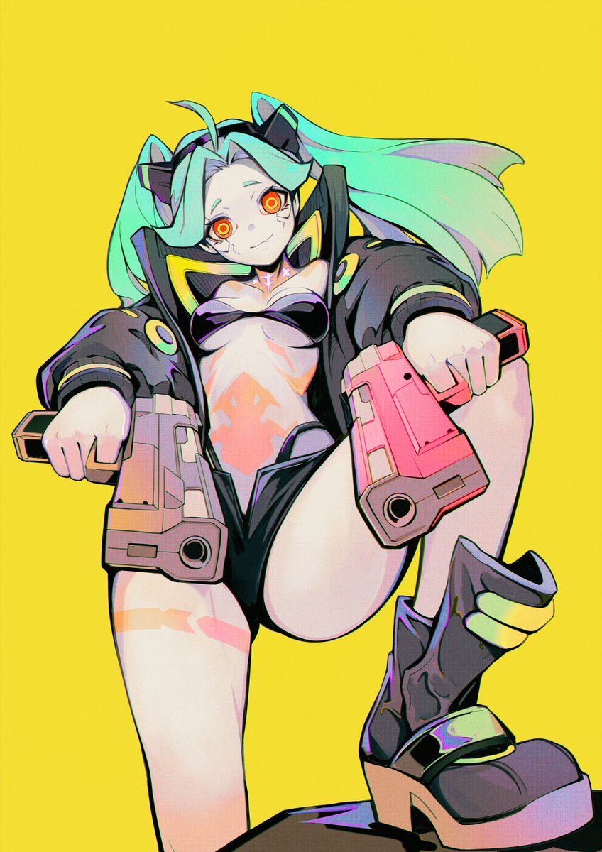 VideoArtGame's tweet photo. Illustration | Cyberpunk: Edgerunners - Rebecca

Artist: En Jia https://t.co/Rj8G1md4Yz