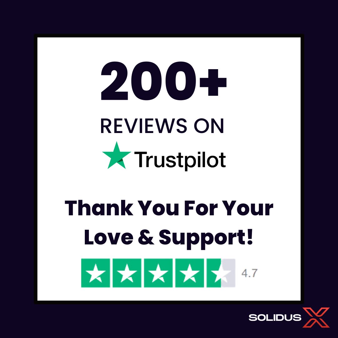 SolidusX1's tweet photo. We are a Trust Pilot-reviewed and verified broker and our customer service staff is waiting to answer all of your questions.
#solidusx #broker #Trustpilot #cryptocurrencies #stockmarket #stocktrading #solidusxreview #reviews https://t.co/w674nlCNoI