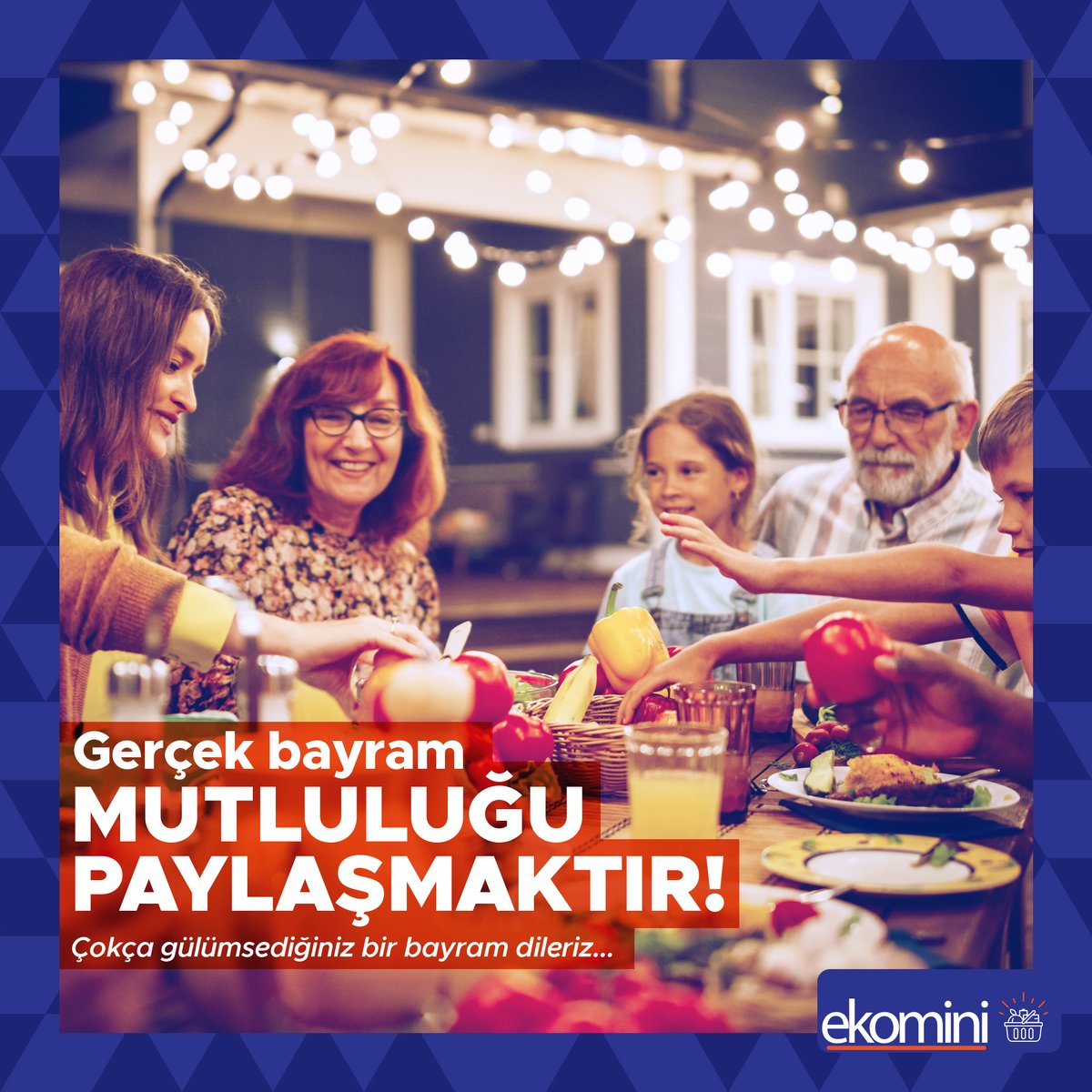 🌸Gerçek bayram, mutluluğu paylaşmaktır!  Çokça gülümsediğiniz bir bayram dileriz...