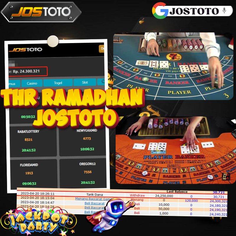 SitusJostoto's tweet photo. JACKPOT Lagi boskuu... 🔥🔥🔥

Selamat kepada member JOSTOTO ID p*ij**8 Jackpot LiveGame  Baccarat  Sebesar 24.250.000 juta dan wdnya sudah sukses Terkirim ya boskuuu 🥳🥳

info prediksi Jitu Akurat dan game Gacor ?
👉https://t.co/UZMWTCOIwi

#Jostoto #Jackpot #JackpotSgp #situsjudionline  #situsresmi  #Pastibayar #Situsgacor #slotonline #slotgacor #thr #thrramadhan #thrjostoto #jackpotthr #thrslot #berkahslot #slotterbaru #berkahramadhan #slotgacorhariini #pgsoft #pragmaticplay #situstogelhadiahterbesar #pastijp #Livegame #SitusLivegame #jackpotlivegame #livegamebaccarat #baccarathoki #ramadhan #berkahramadhan #bulansuciramdhan #jackpotramadhan