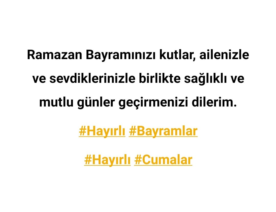 cemkaraasln's tweet photo. Ramazan Bayramınızı kutlar, ailenizle ve sevdiklerinizle birlikte sağlıklı ve mutlu günler geçirmenizi dilerim. #Hayırlı #Bayramlar #Hayırlı #Cumalar https://t.co/R0lEUuucDP