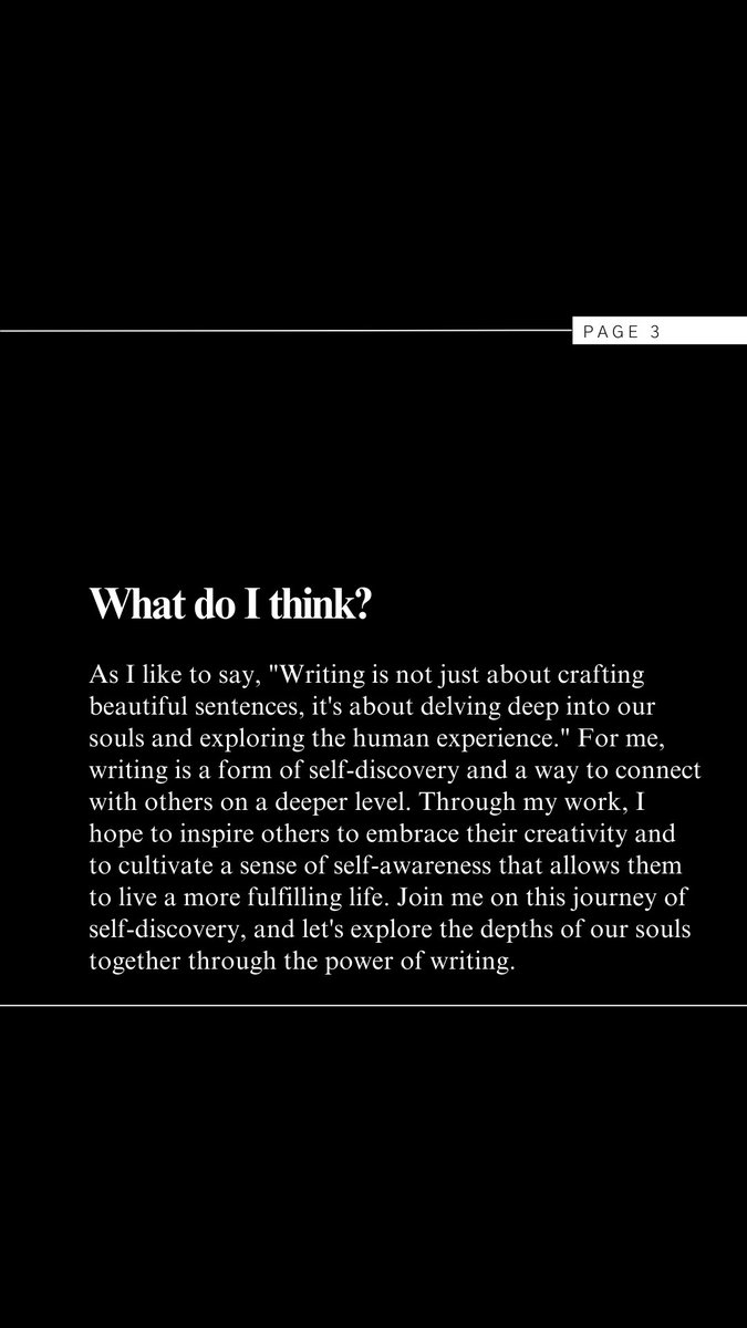 TheAndyOhm's tweet photo. Hello Tweeters! 🐦 

I'm Andy Ohm, a writer exploring self-awareness and creativity through articles and short stories. Excited to connect with fellow writers and readers here!

Here’s some info about me and I look forward to meeting you all!

 #MeetTheWriter #WritingCommunity https://t.co/LXWFSIXYGs