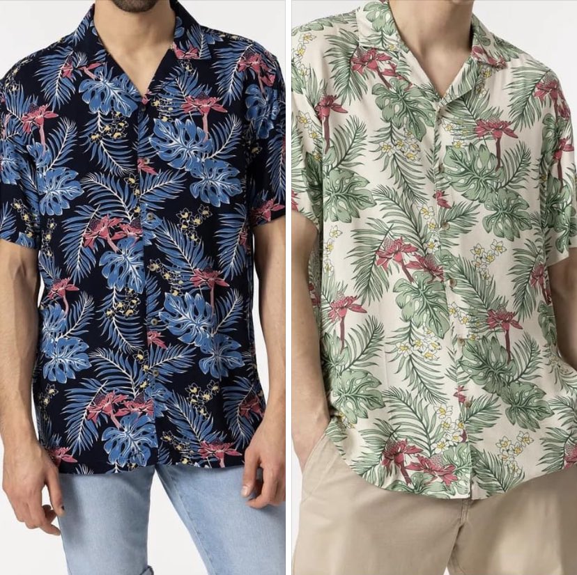 MODASEMC's tweet photo. Camisa Relaxed Fit Estampado Tropical 🌴 ideales para estos días de primavera 🛍️

#modasemc #modahombre #menstyle #casualstyle https://t.co/r6wQmHTMT1