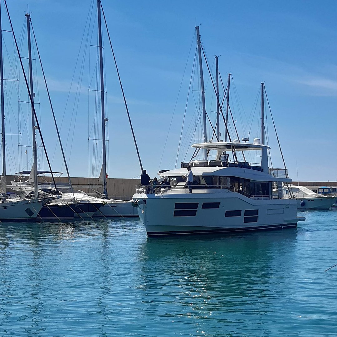 BENETEAU_France's tweet photo. Up until the weekend, our #BENETEAU teams will be welcoming prospects and customers for boat trials of our different models in real conditions, on the Spanish coast.
#seatrials #designedtoberemarkable https://t.co/AyX4beN5p2